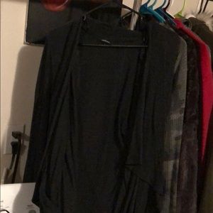 Dark gray cardigan